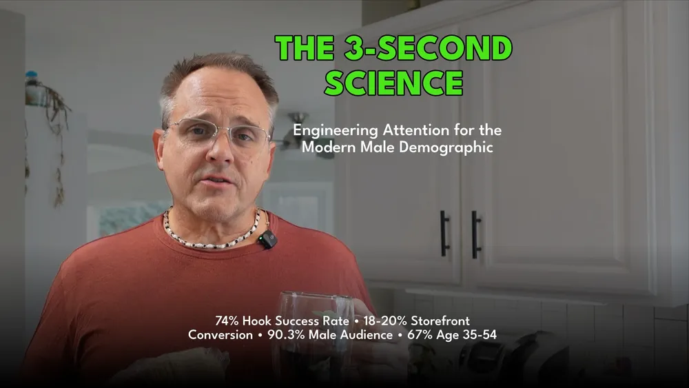 Case Study 1: The 3-Second Science: Engineering 74% Hook Retention
