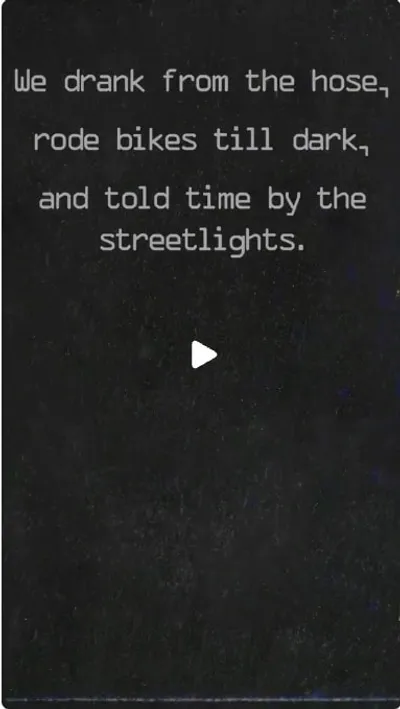 Childhood freedom hits different when it wasn’t GPS-tracked. #GenXMemories #LatchkeyKids #StreetlightCurfew #OldSchoolCool #RetroVibes