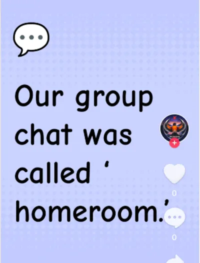 “messaging app” was a piece of paper, folded 37 different ways and smuggled past the teacher. Homeroom was where the network went live, and your popularity depended on whether you got a reply before the bell. This was social media before social media existed — and we somehow survived without Wi-Fi.