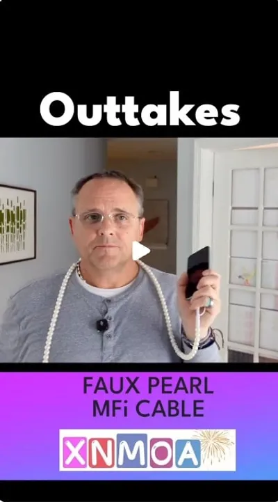 st charging capabilities, and whether or not a 50-year-old dad can pull off the pearl aesthetic. Compatible with iPhone 16, 15, 14 Pro Max and Galaxy S25/S24. If you want a tangle-free, heavy-duty multi-charger that looks cute, this might be it. #usbcable #amazonfinds #iphonecharger #fastcharger #ad