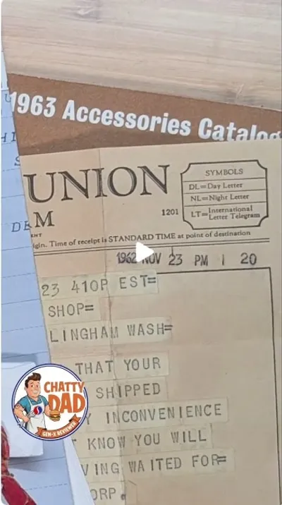 t - may break in locks." We have everything from the November 23, 1962, delivery telegram to the window sticker for car R 3270. As the Michigan blizzard continues to rage, in these aluminum pieces of History are staying safe in the pouch. #cartok @Studebaker National Museum @rosita @Studebaker Group